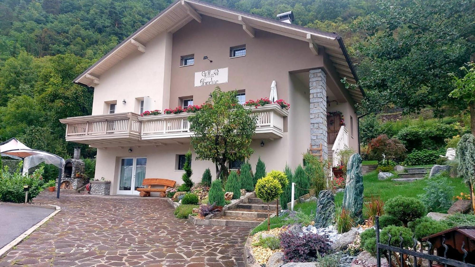 B&B Villa Paradiso Медзана Экстерьер фото
